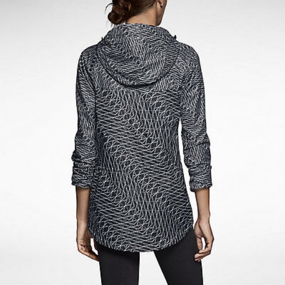 Nike Grid Print WindRunner Jacket Like New Size Small - Picture 2 of 3